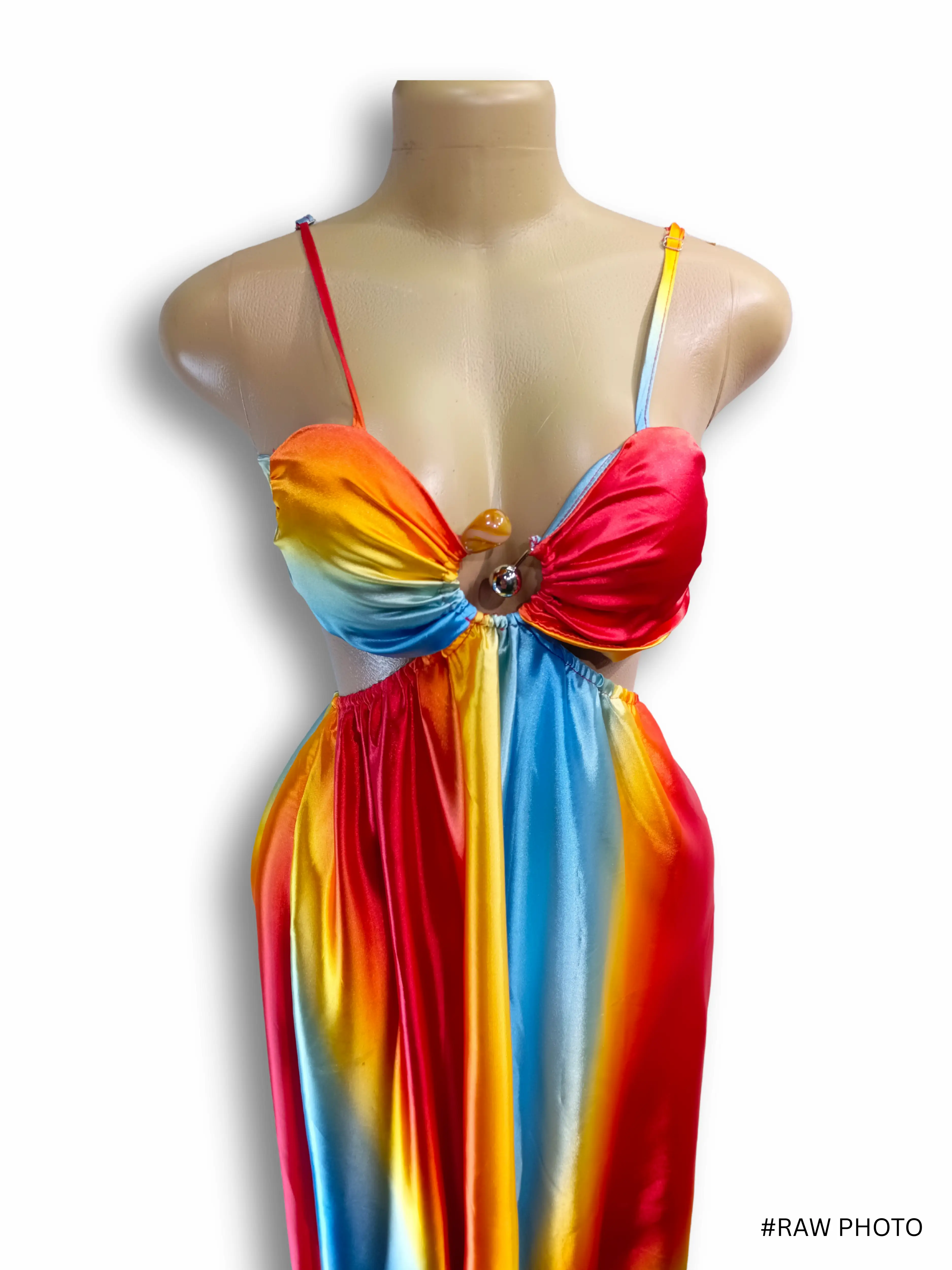 Radiant Summer Maxi Dress - silk dresses available at theGirlyZone Kampala